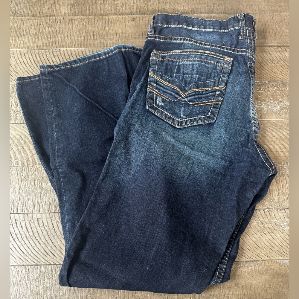 BKE Tyler Men’s Straight Leg Jeans with Classic Style Size 36R